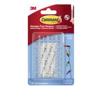 Command™ Trasparente Decorazione Clip con Strisce (Confezione 20) COM17026CLR
