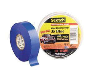 3M Company Electrical Tape, Blue Vinyl, Professional Grade, 3/4-In. X 66-Ft.
