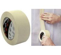 3M Crepe Tape 101E, 36 mm x 50 m, carta, beige Il professionista di base per scopi di copertura e mantenimento semplici- 1 pezz NEW