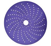 3M Cubitron II Hookit Clean Sanding Abrasive Disc 31484, 6 in, 400+ Grade, High Performance, Long Lasting, Multi-Hole Pattern, E-Coat Sanding, Primer Sanding, 50 Discs/Carton