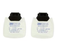 3M D3125 Secure Click P2 R Filtro per polveri 2 pz.