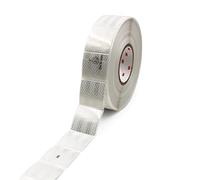 3M Diamond Grade 997S Marcatura di contorno segmentata per sovrastrutture telonate per rimorchi di camion Pellicola riflettente pellicola riflettente 52mm (3 metri, bianco)