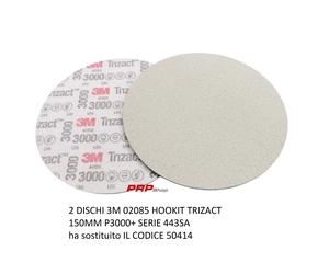 3M Dischetti Abrasivi Trizact DISCHI ABRASIVI TRIZACT 150mm P3000 02085 EX 50414
