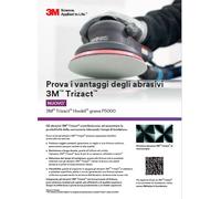 Trizact 3M Hookit 30662 Disco in schiuma P5000, 15 dischi per scatola, blu