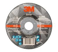 3M Disco abrasivo per sgrossatura, Silver Quantità:1