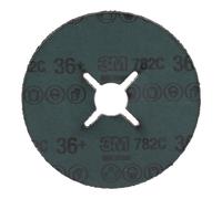 3M Disco in fibra (CER) 782C, Ø125mm, grana 80 Quantità:1