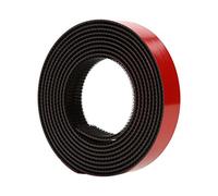 3M Dual Lock Elementi di fissaggio richiudibili resistenti per uso industriale trasparente TB3870 2,5 cm x 3 m striscia accoppiata per uso interno/esterno, ideale per metallo, acrilico, PC, ABS,