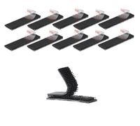 3M Dual Lock Nastro Adesivo a Forma di Fungo Nero 1.27 cm x 5 cm 10 Pcs