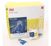 3M™ E-A-R™ Tracers™ Metal Detectable Inserti auricolari, 32 dB, con cordino, 50 paia per confezione, TR-01-000
