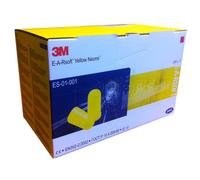 3M ES-01-001 Orecchio Morbido Giallo Neon Uncorded Tappi - 250 Coppie Monouso