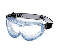 3M™ Fahrenheit™ Occhiali a mascherina, ventilazione indiretta, lente trasparente in PC (AS), banda in nylon 71360-00012M