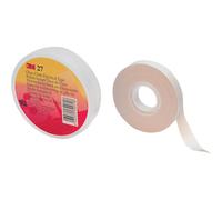 3M™ FE510085544 Scozzese 27 Bianco Fibra di Vetro Isolante Nastro 12mm X 20m
