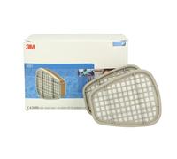 3M Filtri per gas e vapori A1 6051 per maschere e semimaschere serie 6000