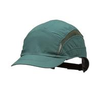 3M™ First Base™ 3 Bump Cap 2030596, Classic, verde scuro, visiera ridotta, 55 mm