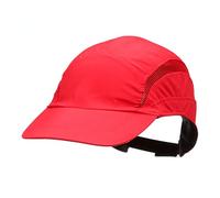 3M™ First Base™ 3 Bump Cap 2030597, Classic, rosso, visiera standard, 70 mm