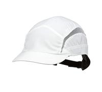 3M™ First Base™ 3 Bump Cap 2030604, Classic, bianco, visiera ridotta, 55 mm