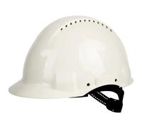 3M G30CUW G3000CUV-VI Casco di protezione EN 397, EN 50365 Bianco