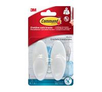 3M Gancio per asciugamani da bagno Comando (L x P x A) 114 x 41 x 38 mm bianco Contenuto: 1 pz