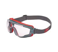 3M GoggleGear 500 Full Vision Glass, rosso/nero, etichettatura 2C-1.2 1 BT KN