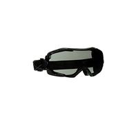 3M GoggleGear Occhiali a mascherina 6000, montatura nera, trattamento anti-appannamento/rivestimento antigraffio Scotchgard (K&N), lenti grigie, GG6002SGAF-BLK-EU