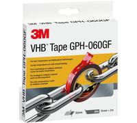 3m gph 060f19-3 nastro adesivo grigio l x 3 m 19 mm 1 rotoloi