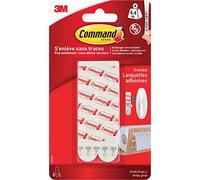 3M Grande striscia di incollaggio e riempimento Command? (L x A) 19 mm x 92 mm bianco Contenuto: 8 pezzi