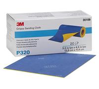3M Grippy Rotolo abrasivo flessibile, Pretagliato, 139 mm x 114 mm, P320, 35109