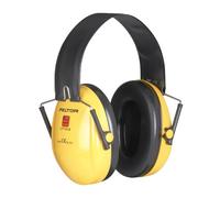 3M H510F-404-GU Cuffie Protettive, Ripiegabile, 28 dB, Giallo
