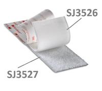 3M Hook & Loop SJ3526 bianco, ganci, 25 mm x 45,7 m