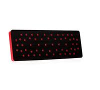 3M Hookit 28531 - Tampone abrasivo pulito, 33 fori, per levigatrici orbitali e casuali, attacco con gancio e anello, 70 mm x 198 mm x 12,7 mm