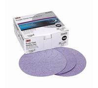 3M Hookit Purple Clean Disco abrasivo 334U, 30460, 5 pollici, grado P800, 50 dischi per cartone