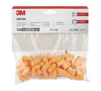 3M Inserti Auricolari 1100, Schiuma Leggera e Morbida per un Uso Confortevole, Protezione dell'Udito contro i Livelli di Rumore nell'Intervallo 94-105 dB, SNR: 37dB, 30 Paia