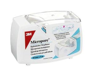 3M Italia Micropore Cerotto Su Rocchetto Silicone cm 2,5x5m