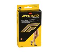 3M Lifestyle Compression Ultra Sheer Pantyhose Con Controllo Beige Mild Large