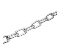 3m Link Chain Link Proof Coil Chain Heavy Duty Chains Cable Safty for Trailer Swing Hanging Anti-Theft catena(3mm)