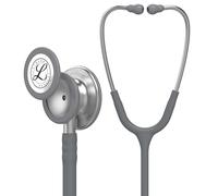 3M Littmann Stetoscopio per il monitoraggio Classic III, tubo auricolare grigio, 69 cm, 5621