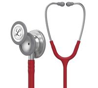 3M Littmann Stetoscopio per il monitoraggio Classic III, tubo auricolare bordeaux, 69 cm, 5627