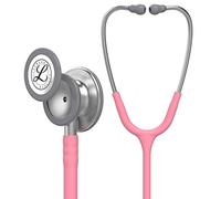 3M Littmann Stetoscopio per il monitoraggio Classic III, tubo auricolare rosa perlato, 69 cm, 5633