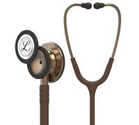 3M Littmann Stetoscopio per il monitoraggio Classic III, testina con finitura rame, tubo auricolare marrone cioccolato, 69 cm, 5809