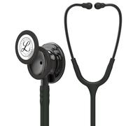3M Littmann Stetoscopio per il monitoraggio Classic III, finitura nerofumo, tubo auricolare nero, 69 cm, 5811