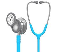 3M Littmann Stetoscopio per il monitoraggio Classic III, tubo auricolare turchese, 69 cm, 5835