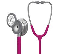 3M Littmann Stetoscopio per il monitoraggio Classic III, tubo auricolare lampone, 69 cm, 5648