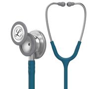3M Littmann Stetoscopio per il monitoraggio Classic III, tubo auricolare blu Caraibi, 69 cm, 5623