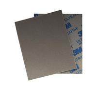 3M Morbido Spugna Tampone Carta Vetro 114X139mm P800-1000 2 Pezzi | Ossido Alluminio
