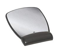 3M MW309LE Mouse Pad - Mouse Pads (172.71 x 218.43 x 19.04 mm, Black, Silver)