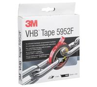 3M Nastri Adesivi Vhb ad Ottima Resiste 3 m x 19 mm x 1.1 mm Superfici difficili