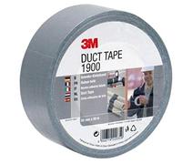3M Nastro adesivo 1900 Value Nastro adesivo grigio argento per tutti i lavori di riparazione, etichettatura e sigillatura, 50 mm x 50 m, 1 rotolo di nastro adesivo