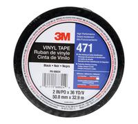 3M Nastro adesivo in PVC, morbido, Black Quantità:1