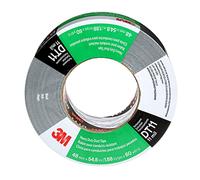 3M Nastro adesivo telato per operazioni pesanti DT11, Nero, 48 mm x 55 m, 0.28 mm, confezionati singolarmente