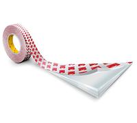 3M Nastro Biadesivo ad Elevate Prestazioni 9088-200, 50 mm X 50 m, 5 Pezzi
